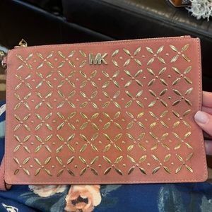 Michael Kors large wristlet. EUC